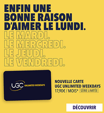 Carte UGC Unlimited Weekdays