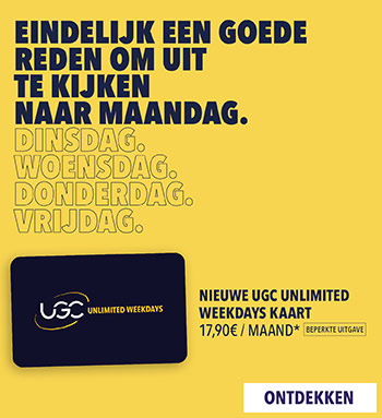 UGC Unlimited Weekdays Kaart