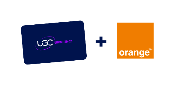 UGC Unlimited -26 ans avec Orange TV